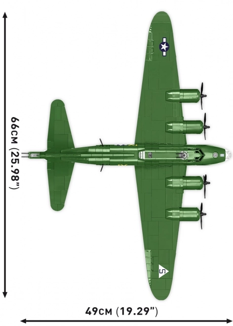 Boeing B-17G repülőgép építő készlet