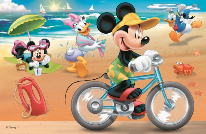 Trefl puzzle mickey mouse a strandon 54 darab