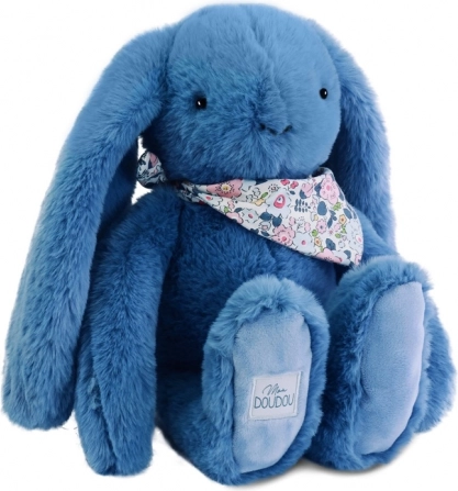 Plüssnyuszi kék sállal 35 cm