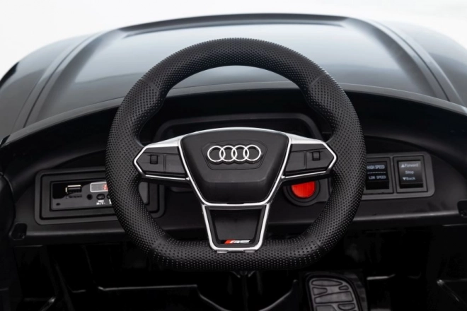 Elektromos kisautó gyerekeknek Audi RS e-tron GT fekete