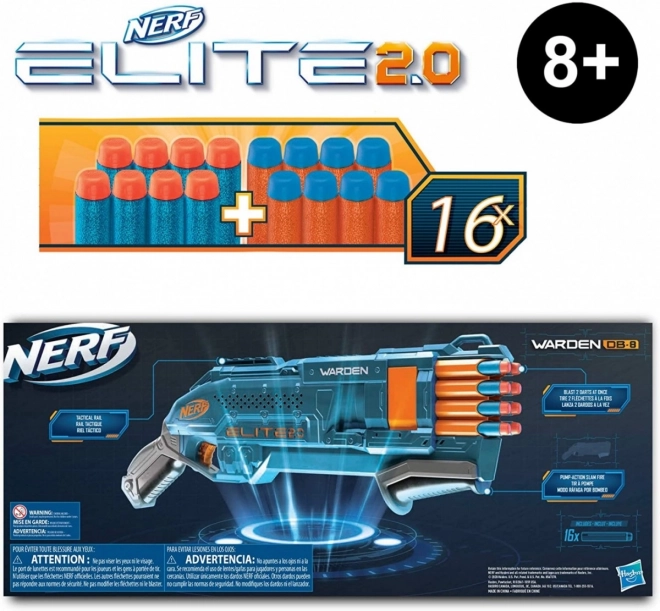 Nerf Warden DB-8 Elite 2.0 játékfegyver