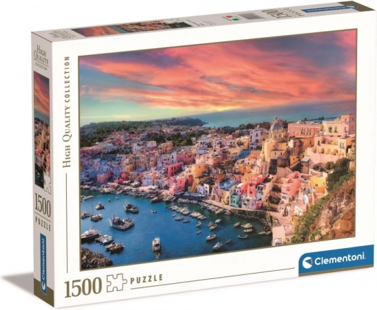 Clementoni puzzle Picturesque Procida Island 1500 darabos