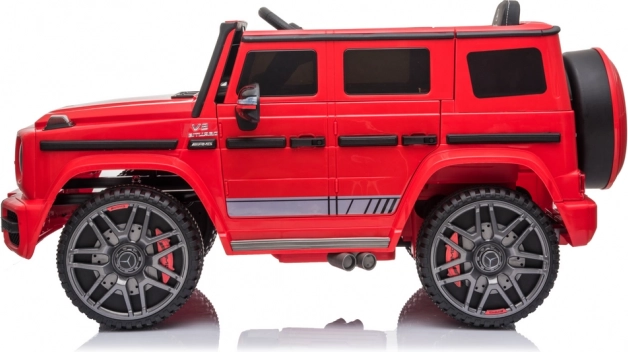 Gyerek akkumulátoros autó Mercedes G63 piros