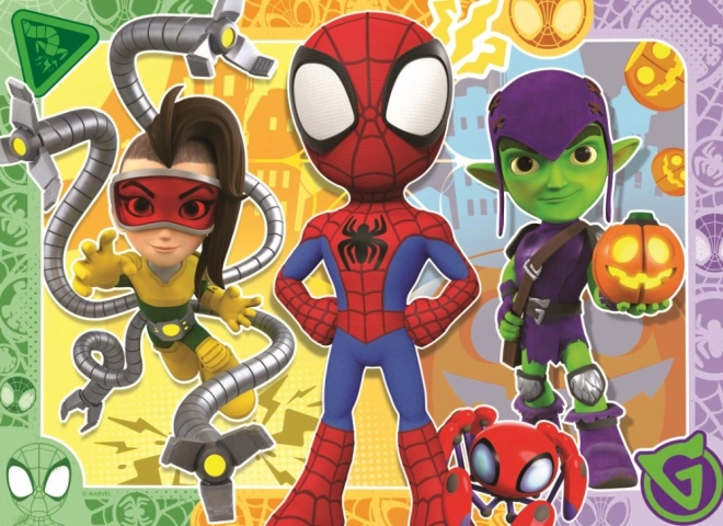 Spidey és csodálatos barátai Ravensburger puzzle 4x42 darab