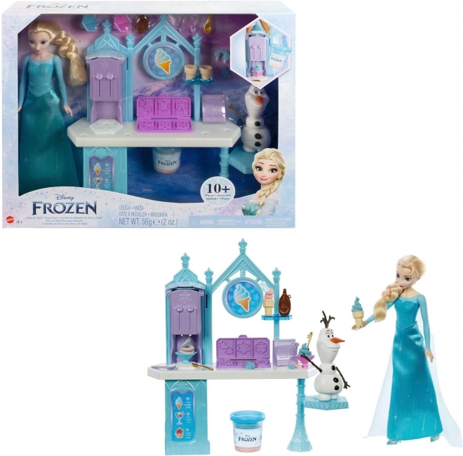 Frozen elsa és olaf jégkrémparádé játékszett