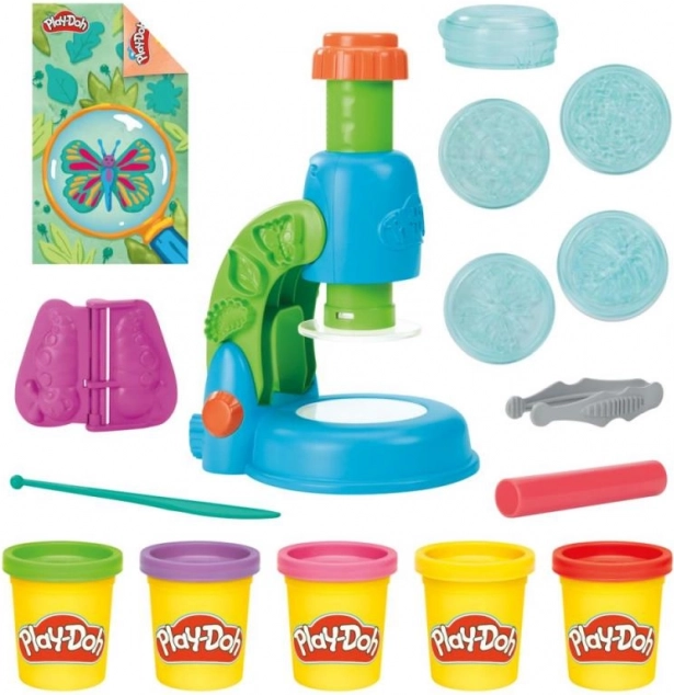Play-Doh Mikroszkóp Világító Készlet