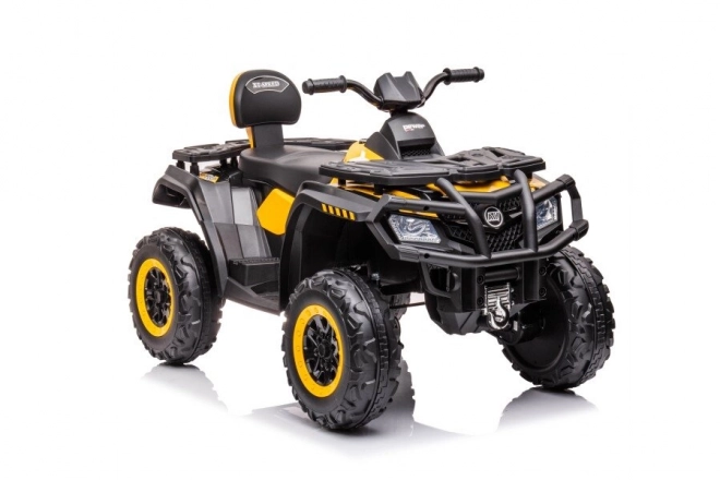 Akkumulátoros sárga quad 24V