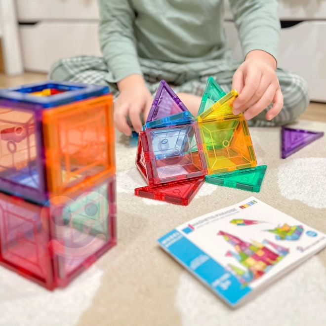 Woopie mágneses Montessori építő kockák 3D