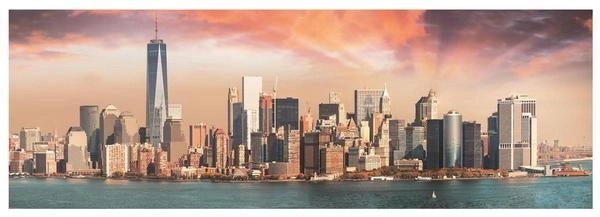 Dino panorámás kirakó Manhattan alkonyatkor, New York 1000 darabos