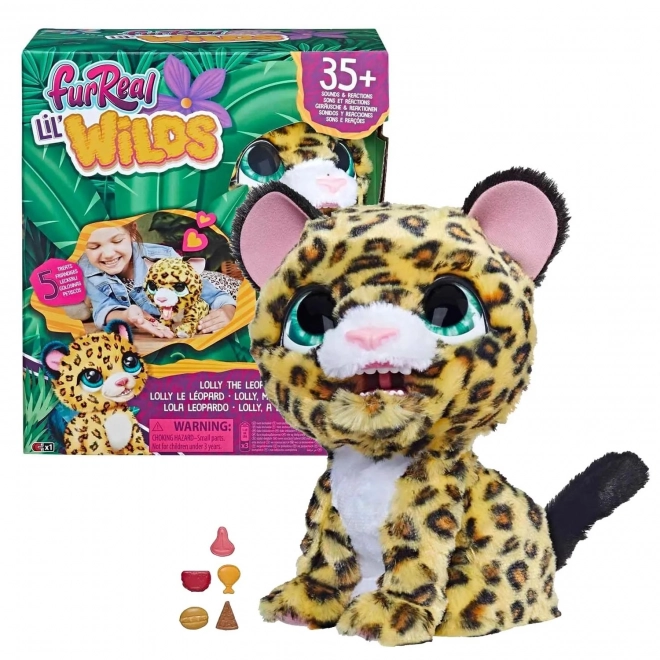 FurReal Lil Wilds Lolly a leopárd plüss