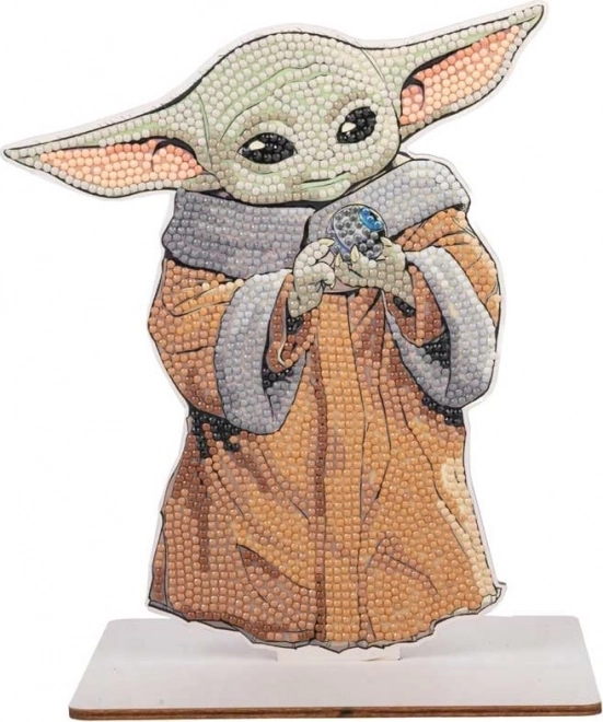 Gyémánt festés XL Star Wars: Grogu