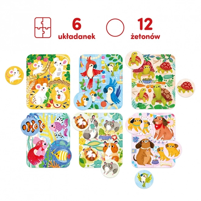 Puzzle egérke és barátai