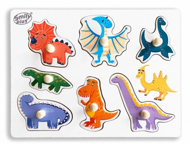 Dinoszauruszos fa puzzle