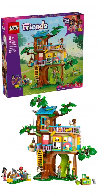 Lego Friends barátságos faházas találkozó