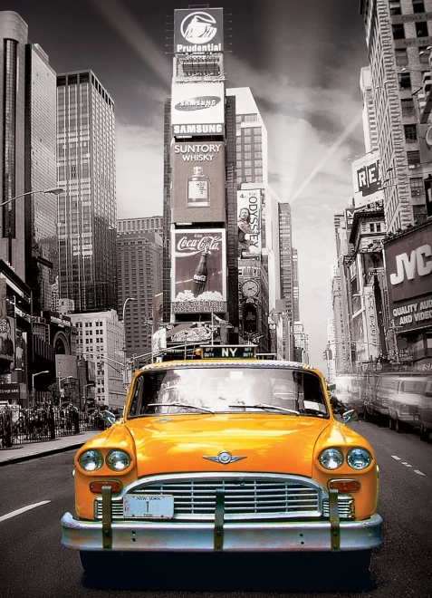 New York sárga taxi puzzle 1000 darabos - EUROGRAPHICS