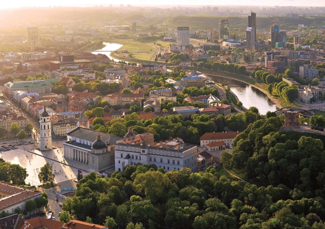 Trefl puzzle Vilnius, Litvánia 1000 darab