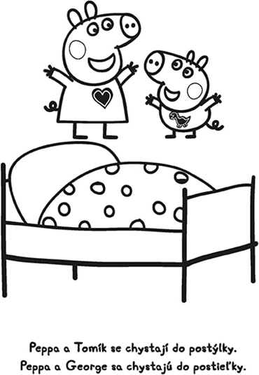 Pexeso füzetben Peppa malac