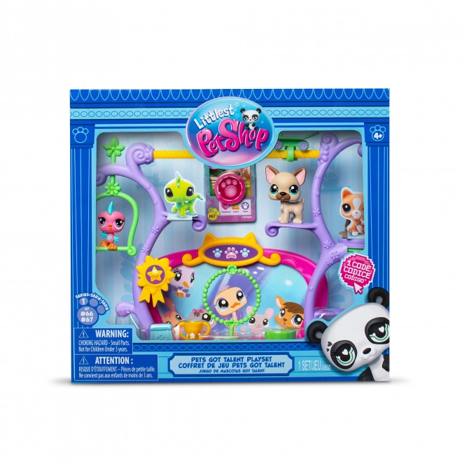 Littlest Pet Shop Játék Szett Állatok Tehetsége