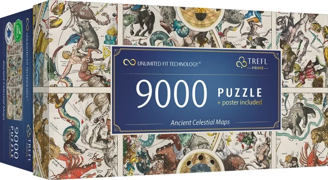 Trefl csillagtérkép puzzle - 9000 darabos