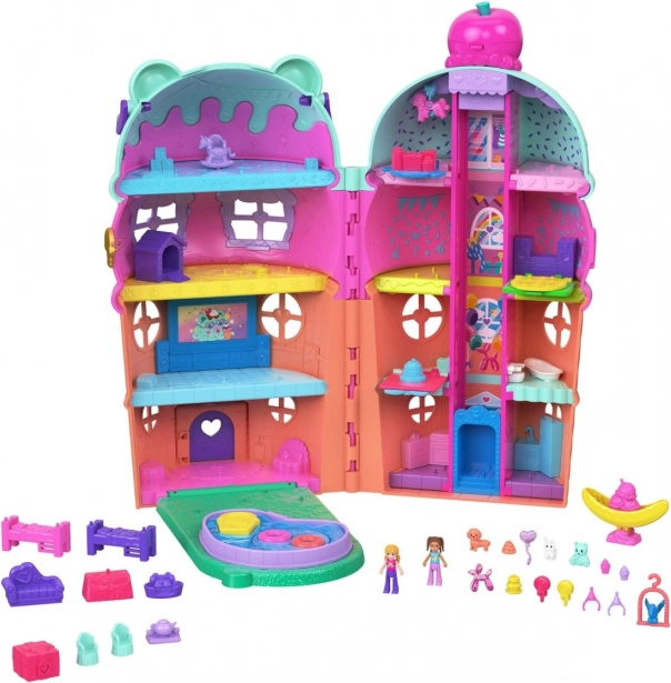 Polly Pocket Jégház medencével