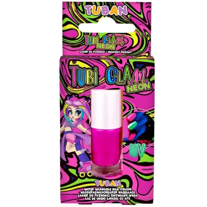 Tubi glam neon rózsaszín körömlakk