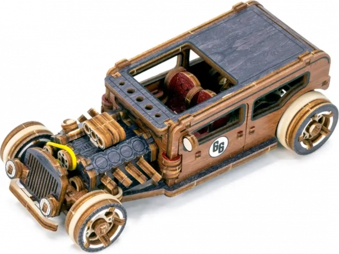 3D puzzle fa autó Hot Rod limitált kiadás