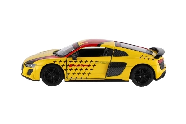 Audi R8 Coupé 2020 modellautó visszahúzhatós 1:36 méretarány