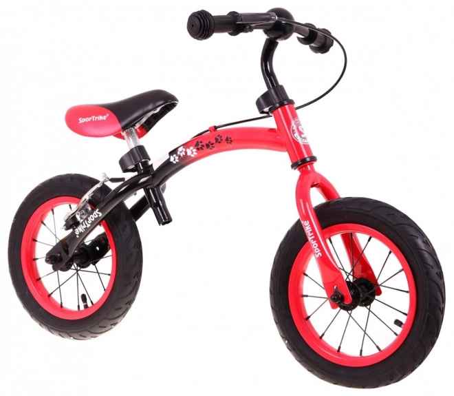 Gyerek Futóbicikli Boomerang SporTrike Piros