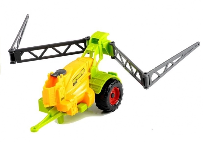 Traktor és pótkocsi játékszett 6 az 1-ben