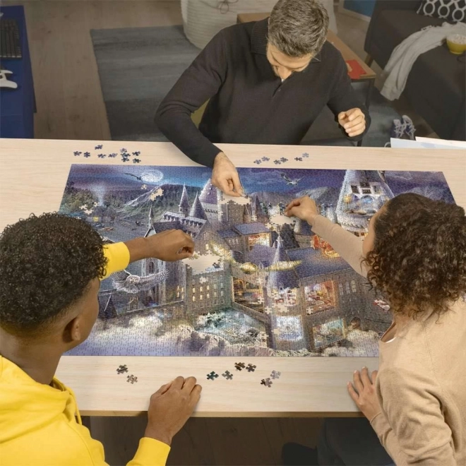 Harry Potter Bradavari Vár 3000 darabos puzzle