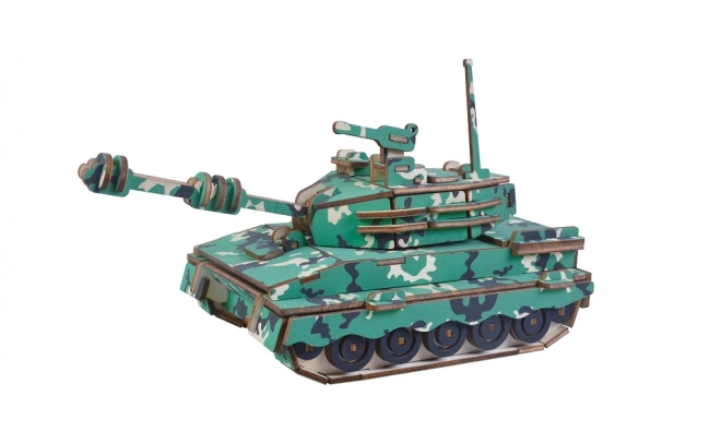 Fa 3D Puzzle Közepes Tank