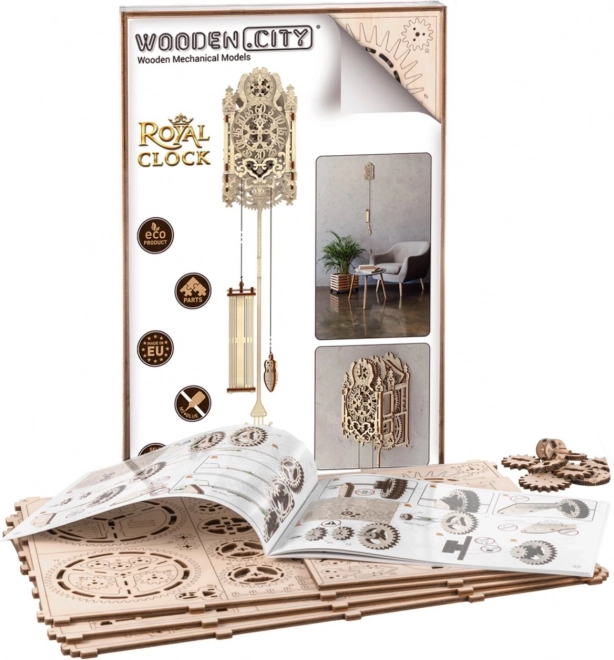 Fa 3D puzzle Királyi óra