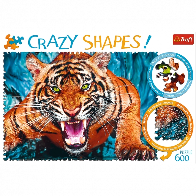 Őrült Formák Tigris Támadás Puzzle