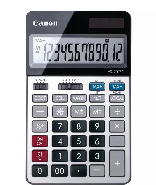 Canon HS-20TSC számológép