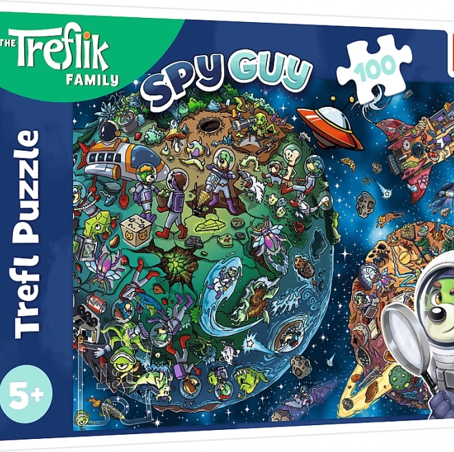 Puzzle Treflíci az űrben