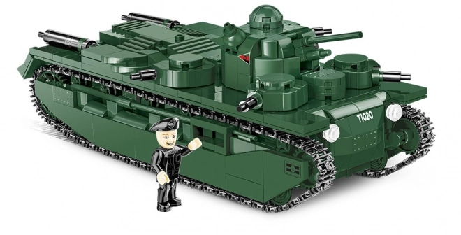 cobi nagy háborús Vickers tank modell