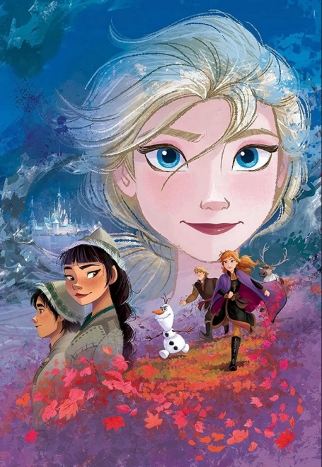 Led királyság 2 puzzle, Elsa királynő, 180 darabos