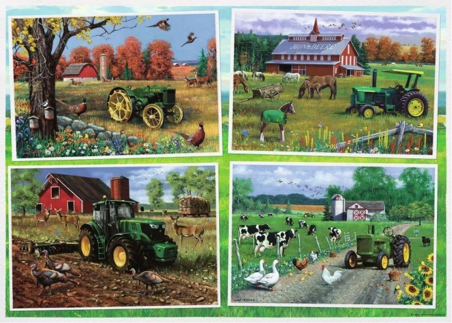 Ravensburger puzzle - John Deere klasszikus XXL 500 darabos