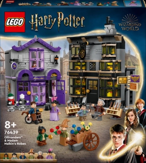 lego harry potter – ollivander és madame malkin üzletei (ferde utca)