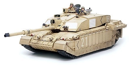 Challenger II műanyag tank modell