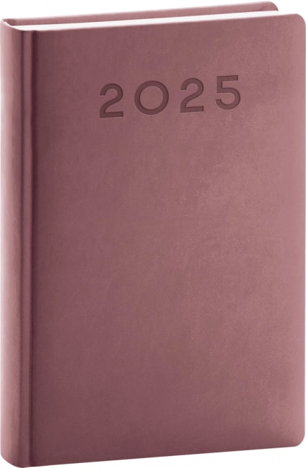 Notique napi határidőnapló Aprint Neo 2025 rózsaszín, 15 x 21 cm