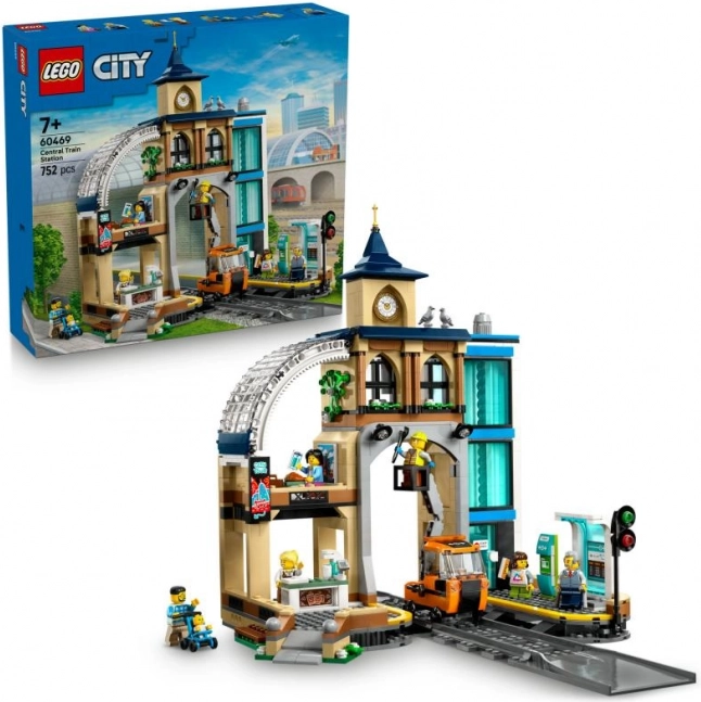 lego city központi vasútállomás