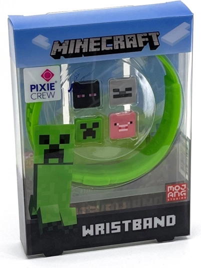 Állítható zöld karkötő Pixie Crew & Minecraft