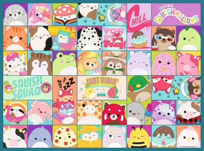 Squishmallows XXL Ravensburger puzzle 100 darabos