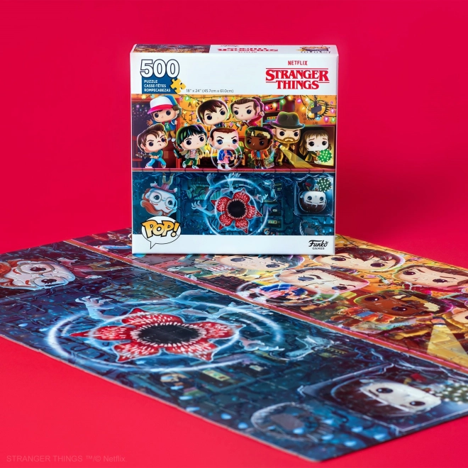 Stranger Things 500 darabos Funko játék puzzle