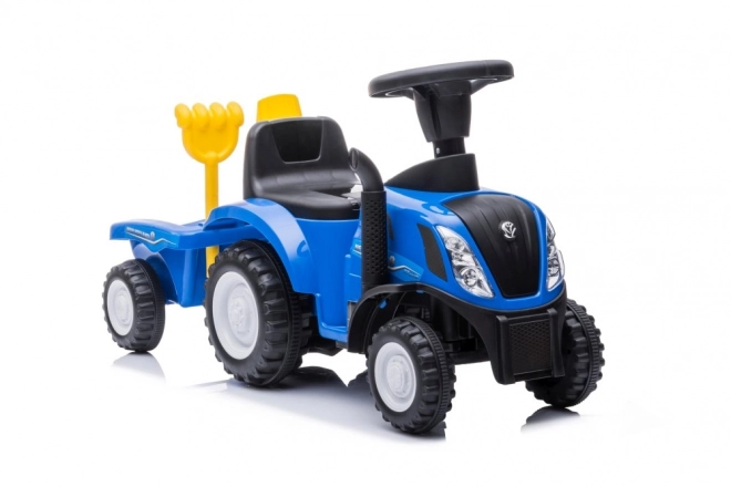 Járgány traktor New Holland kék