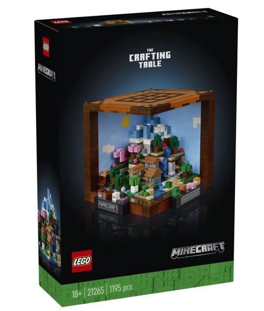 Lego Minecraft Építőasztal