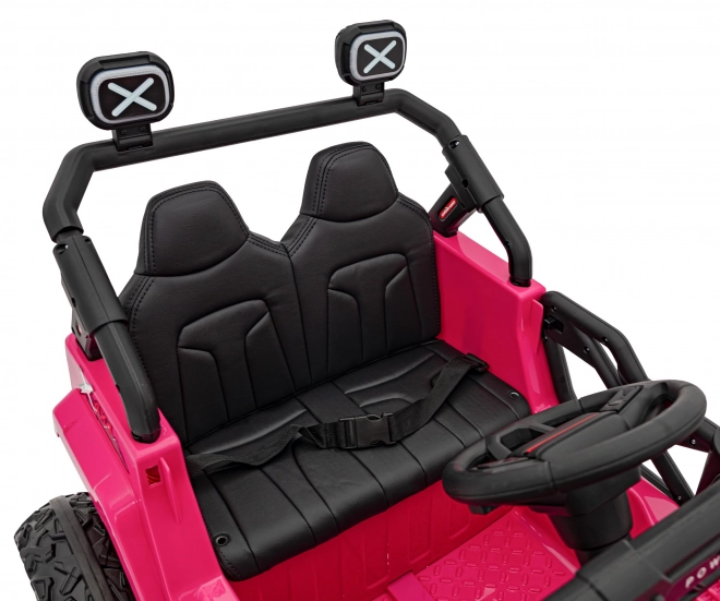 Off Road rózsaszín gyermek elektromos autó