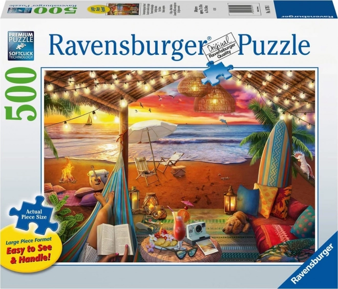 Ravensburger puzzle - Tengerparti ház