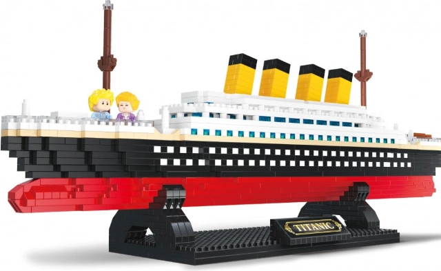Titanic építőkészlet 35x8x14,5 cm
